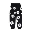 FLOWER SWEATPANTS BLACK