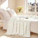Snuffly® Sherpa Flannel Throw Blanket