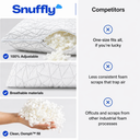 Snuffly® Shredded Memory Foam Pillow
