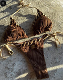 MIUE BROWN BIKINI