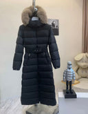 FUR TRIM LONG COAT