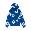 FLOWER HOODIE ROYAL BLUE