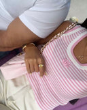 PINK STRIPES TOP