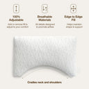 Snuffly® Shredded Memory Foam Pillow