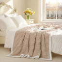 Snuffly® Sherpa Flannel Throw Blanket
