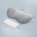 Snuffly® High Rebound Memory Foam Lumbar Pillow