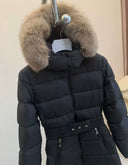 FUR TRIM LONG COAT
