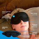 Snuffly® Cooling Gel Sleep Mask with 3D
Contoured Eye Design