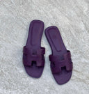 it girl purple sandals
