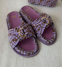PURPLE SANDALS