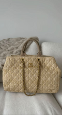 BEIGE LARGE BAG