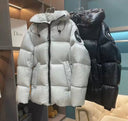 BLACK LOGO COAT