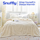 Snuffly® Coral Butterfly Charm Fleece Flannel Blanket