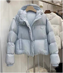 TRIANGLE LIGHT BLUE COAT