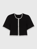 MAJE DRESS SET BLACK LINES
