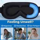 Snuffly® Cooling Gel Sleep Mask with 3D
Contoured Eye Design