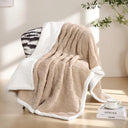 Snuffly® Sherpa Flannel Throw Blanket