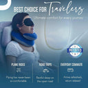 Snuffly® Double-Support Travel Neck Pillow