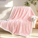 Snuffly® Sherpa Flannel Throw Blanket