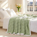 Snuffly® Sherpa Flannel Throw Blanket
