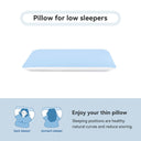 Snuffly® Hyper Slim Memory Foam Pillow