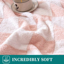 Snuffly® Checkered Flannel Fleece Blanket