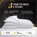 Snuffly® Luxury Adjustable Layer Cooling Pillow