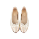 CHAMPAGNE BALLERINA FLATS