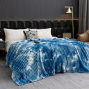 Snuffly® Tie-Dye Flannel Fleece Warm Blanket