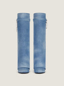 DENIM BOOTS