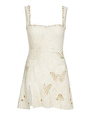 GOLD BUTTERFLY DRESS