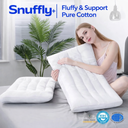 Snuffly® Pure Cotton Low Loft Pillow