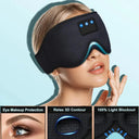 Snuffly® Bluetooth Sleep Mask with Headphones 3D Contoured Design
