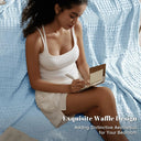 Snuffly® Cotton Waffle Weave Summer
Blanket
