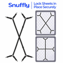 Snuffly® Adjustable Bed Sheet Fasteners (2pcs)