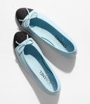 BLUE BALLERINA FLATS
