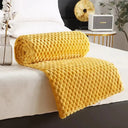 Snuffly® 3D Clouds Silky Flannel Fleece Blanket