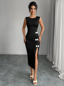 Noirea London | Belle Noir Schleifen-Kleid
