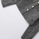 Noirea London | Cropped Tweedjacke