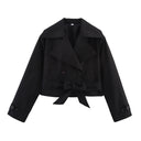 Noirea London | Cropped Trenchcoat