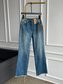 LOGO STRAP JEANS