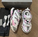 Tracks white pink grey sneakers