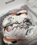 Tracks Orange White sneakers